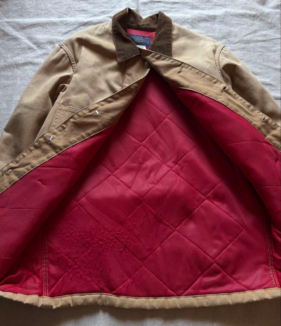 【雰囲気抜群】70s OSH KOSH USA製 ダック カバーオール フェード