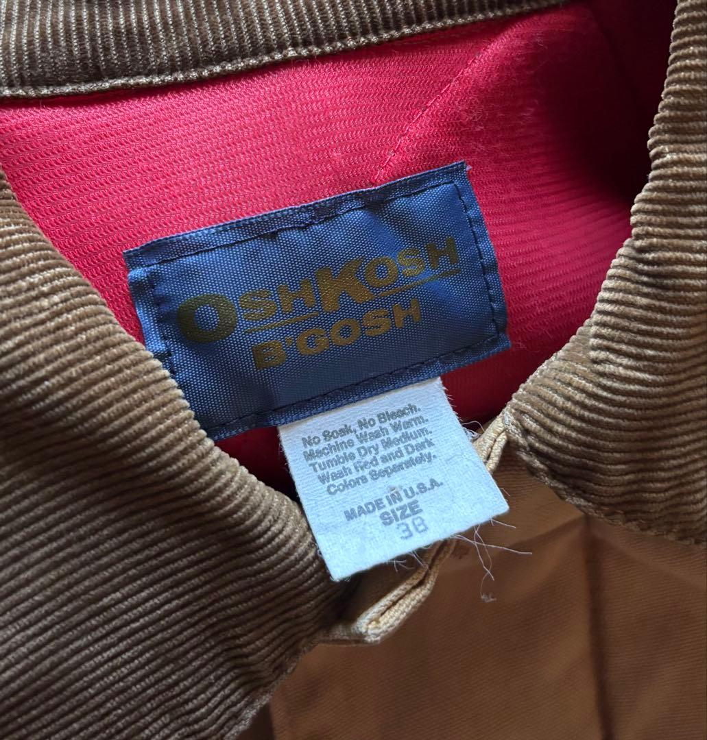 【雰囲気抜群】70s OSH KOSH USA製 ダック カバーオール フェード