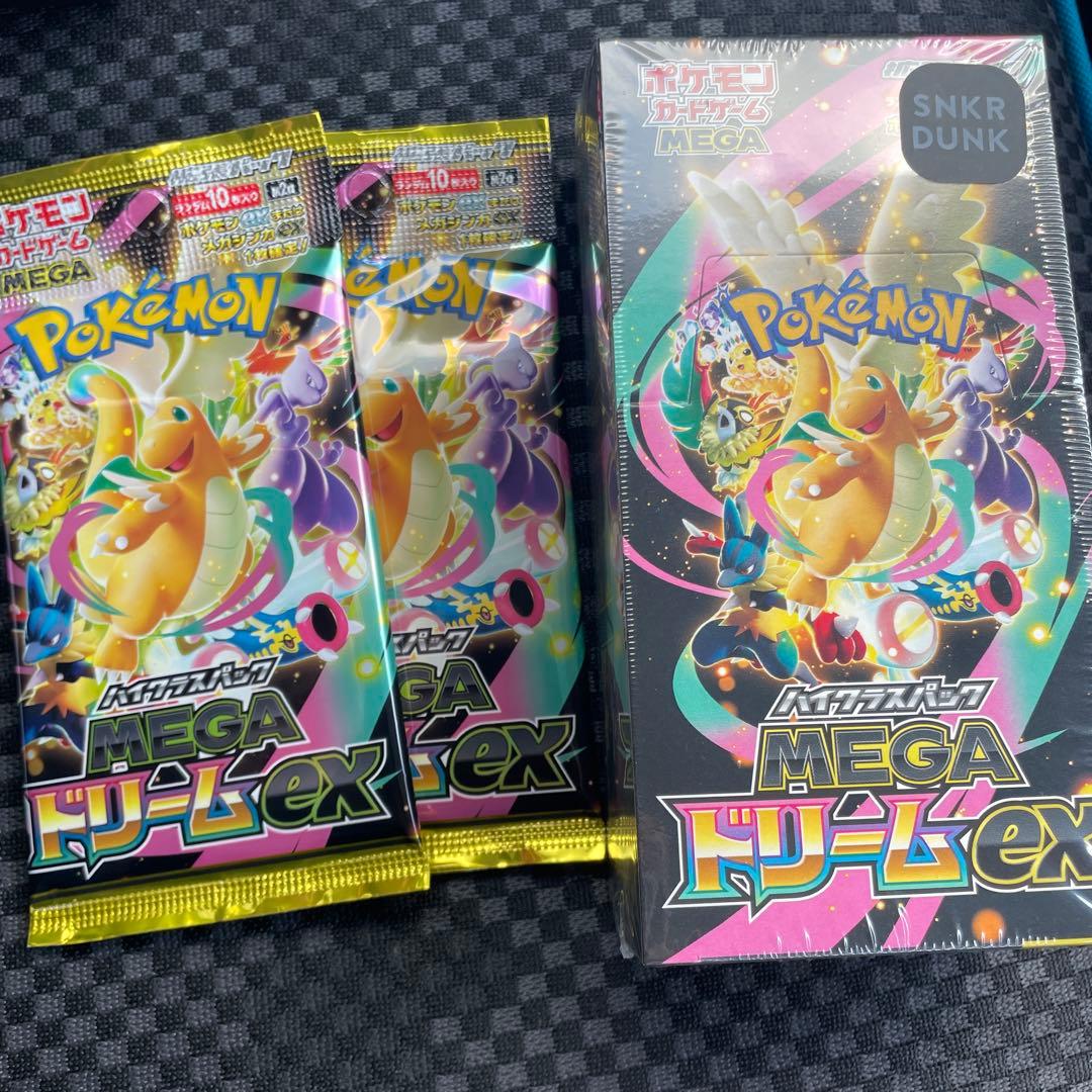 ポケモンカードゲーム】 MEGAドリームEX BOX シュリンク付き　未開封