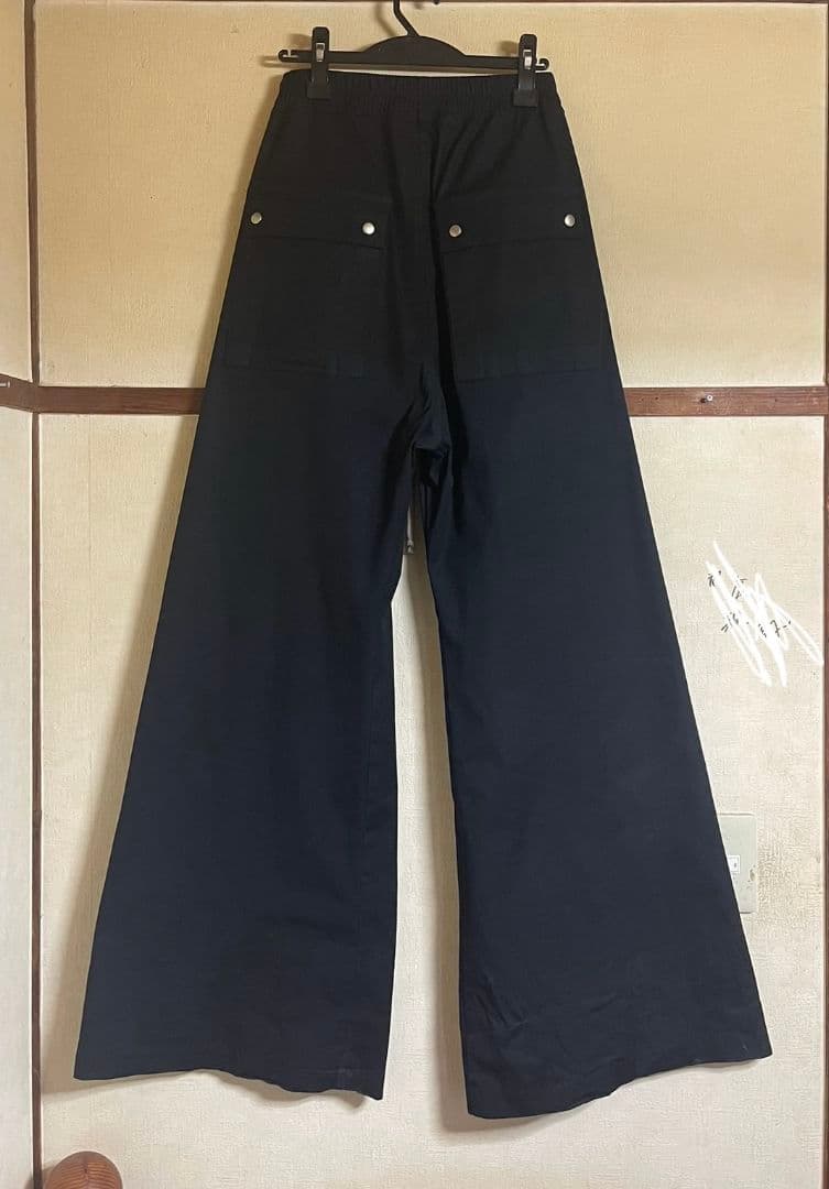 Rick Owens wide bela 46 ブラック