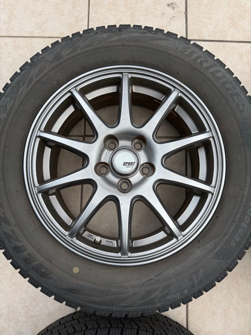 SPORT ABELIA ホイールスタッドレスセットVRX2 195/65R15