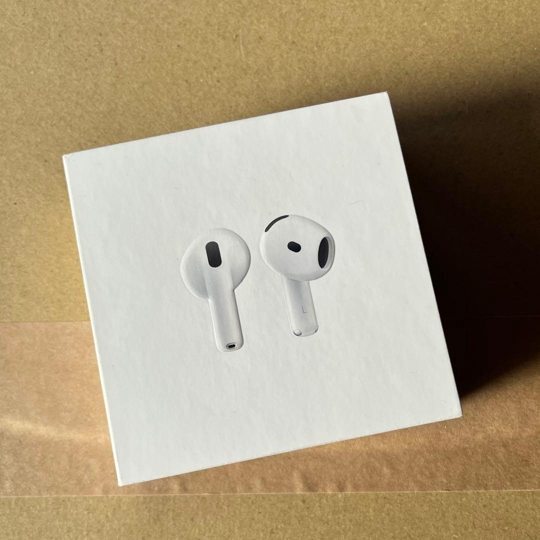 AirPods4 右耳なし 外箱付き 左イヤホン ケース付　ノイキャン非搭載