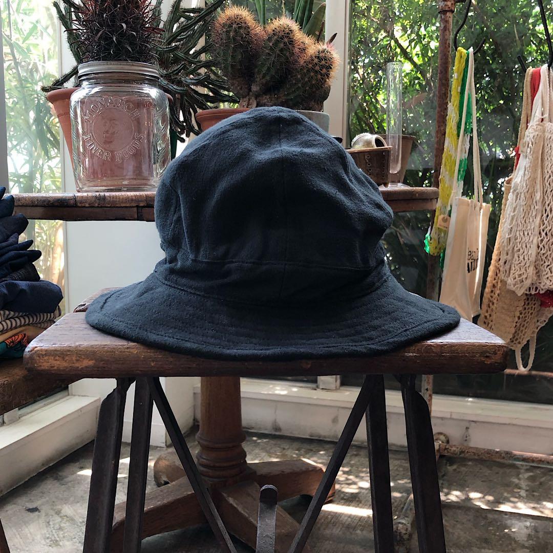 極美品　JANTIQUES 内田商店　オリジナル　リネンハット　黒