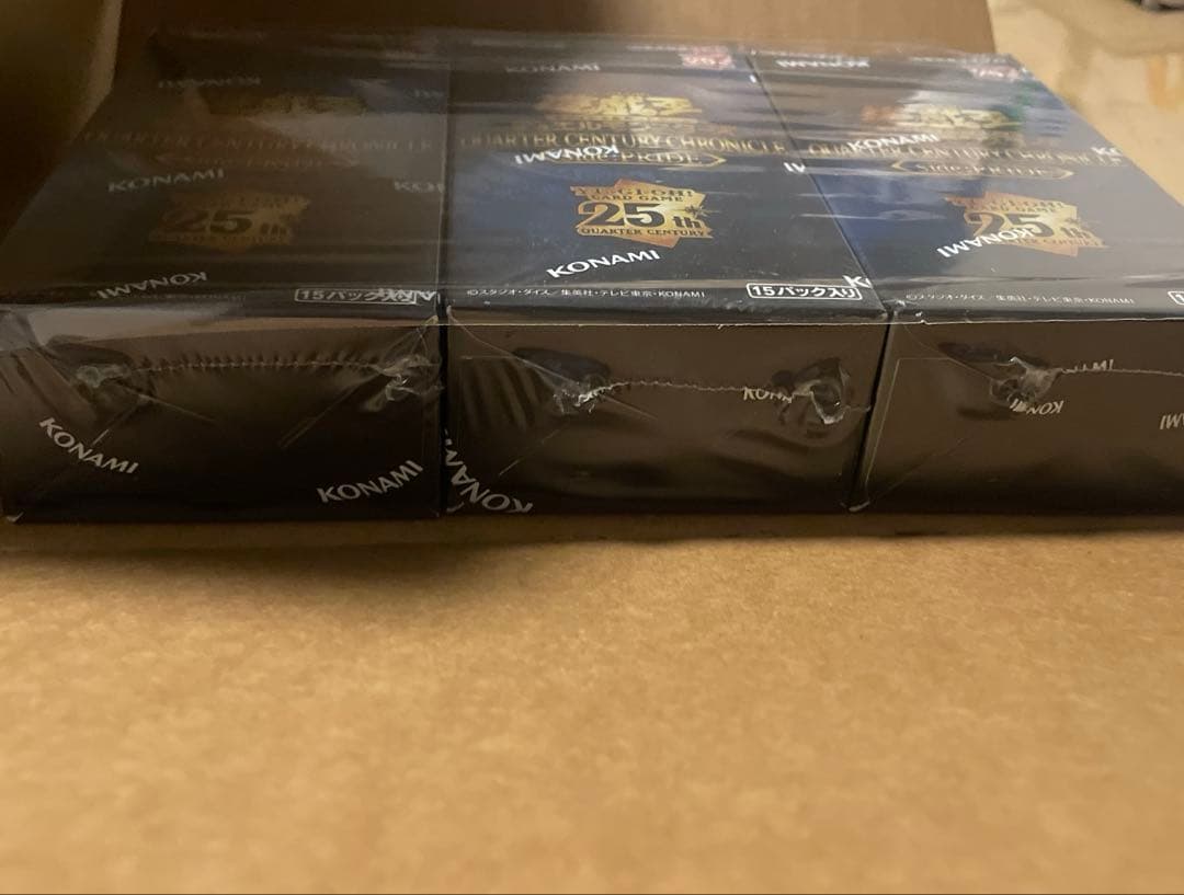 遊戯王クォーターセンチュリークロニクル　side:pride　3BOXまとめ売り