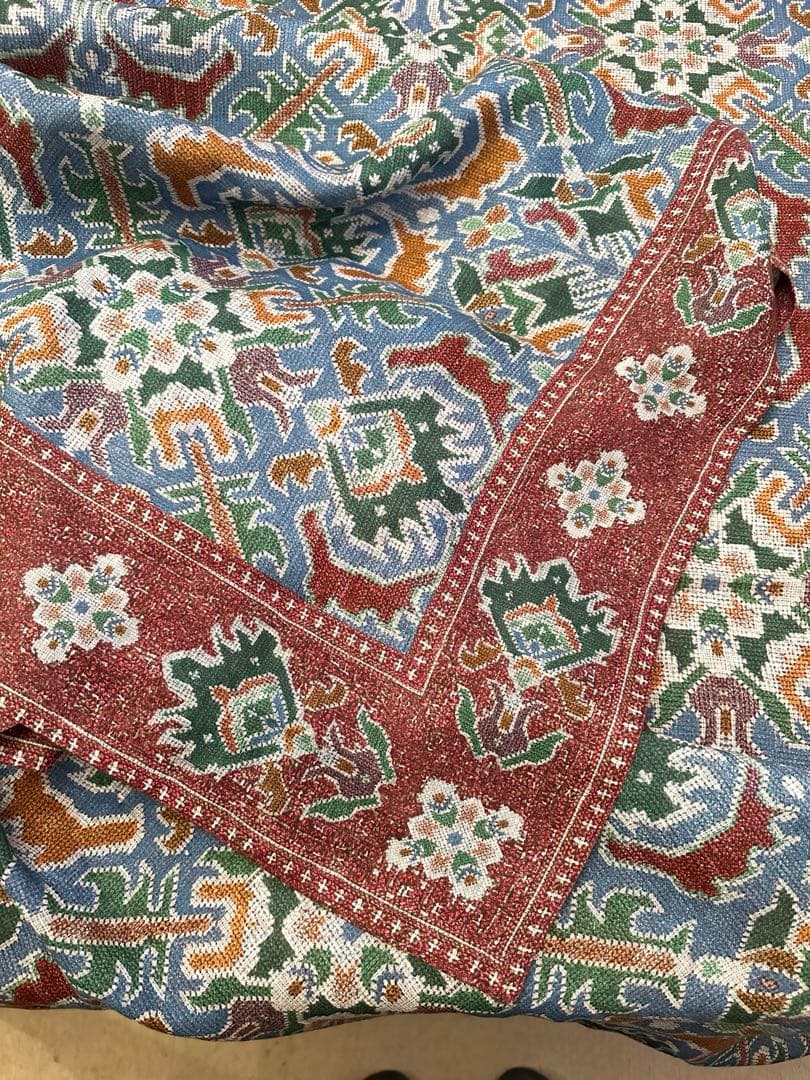 イタリア製　リネンマルチクロス大判