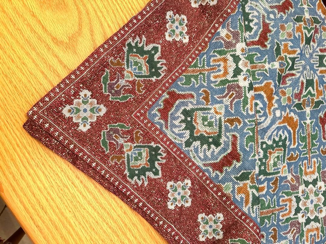 イタリア製　リネンマルチクロス大判