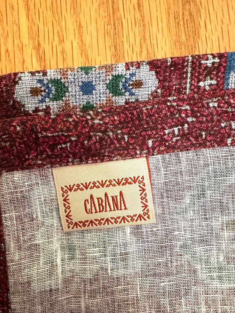 イタリア製　リネンマルチクロス大判