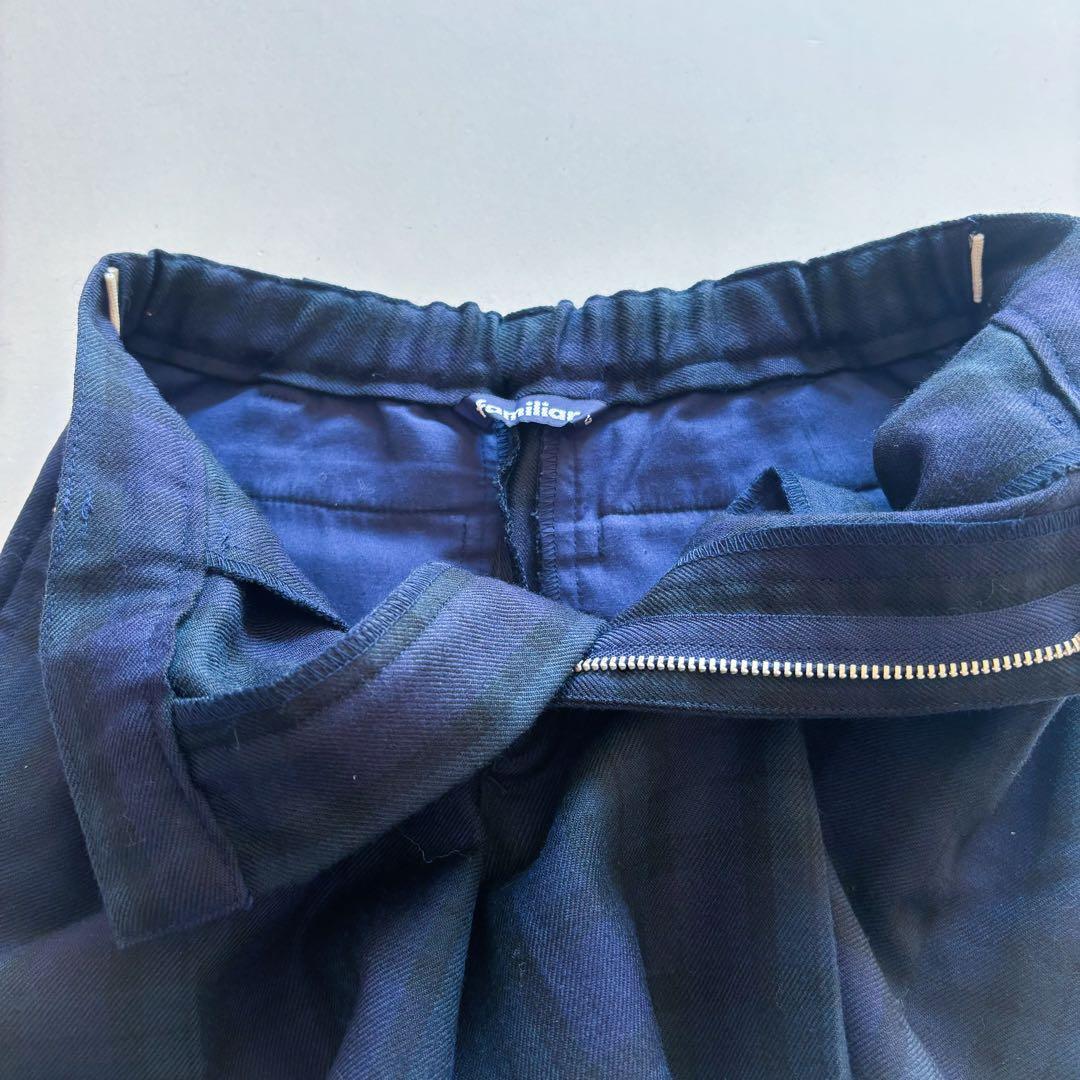 美品 familiar フォ－マルセット ジャケット シャツ パンツ 120