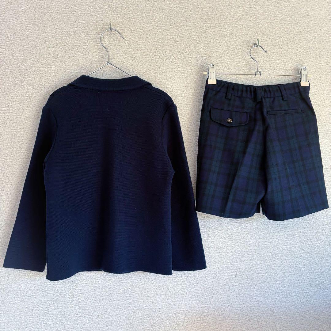 美品 familiar フォ－マルセット ジャケット シャツ パンツ 120