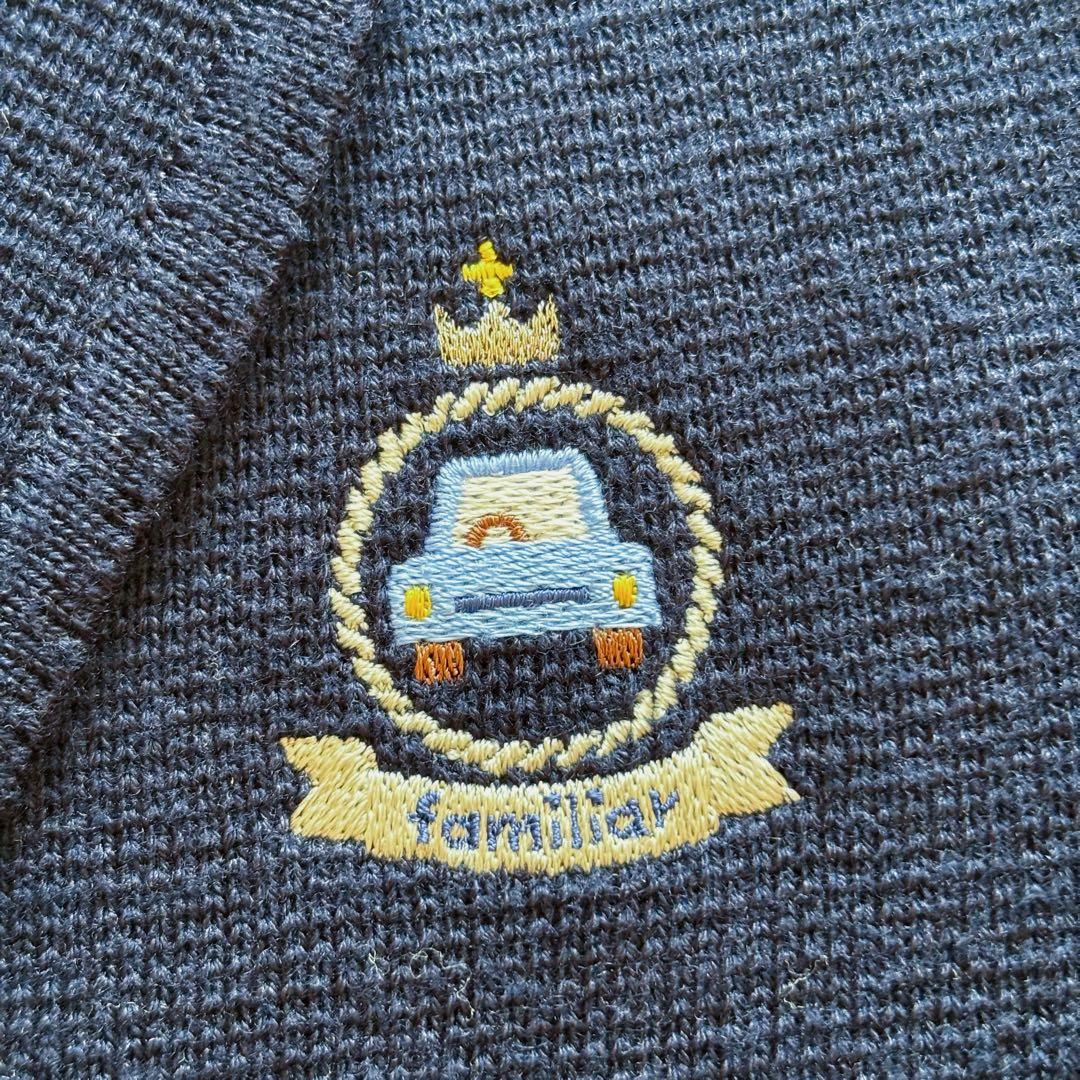 美品 familiar フォ－マルセット ジャケット シャツ パンツ 120