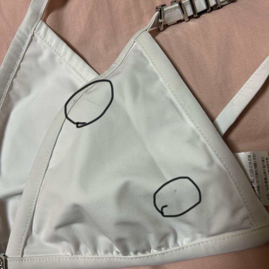 水着・ラッシュガード alexander wang swimwear top white