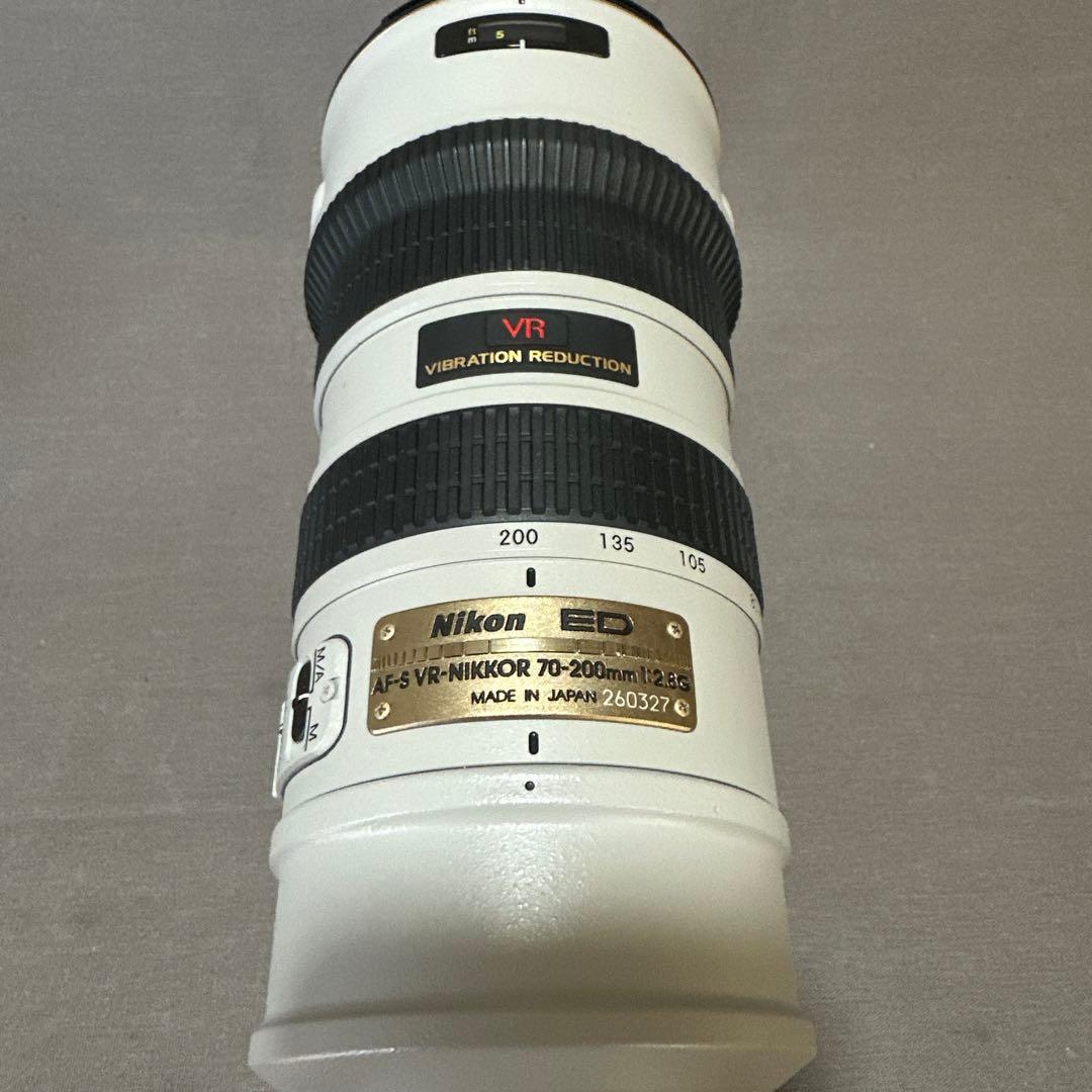 レンズ(ズーム) AF-S VR Zoom-Nikkor ED 70-200mm F2.8G