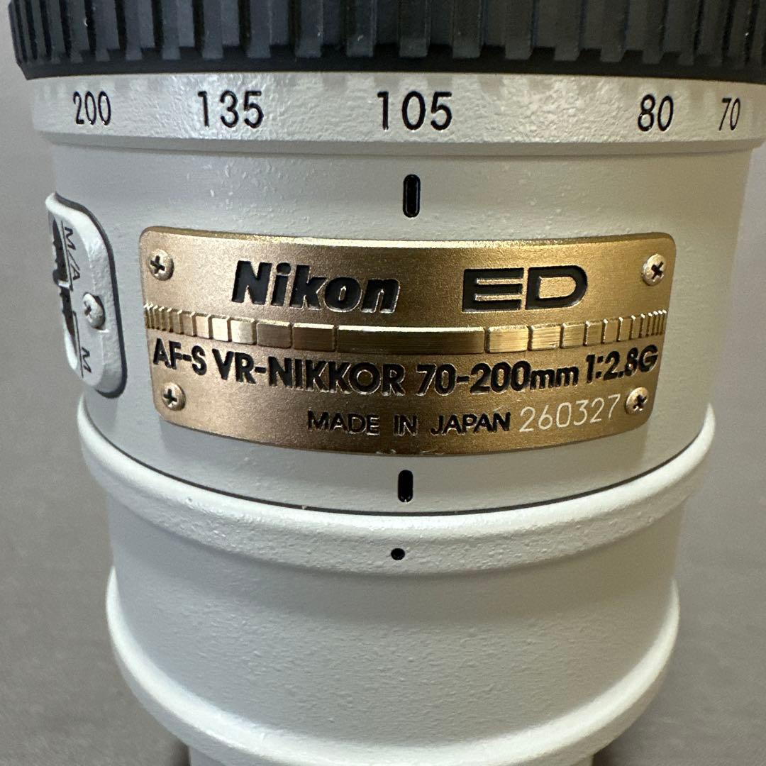 レンズ(ズーム) AF-S VR Zoom-Nikkor ED 70-200mm F2.8G