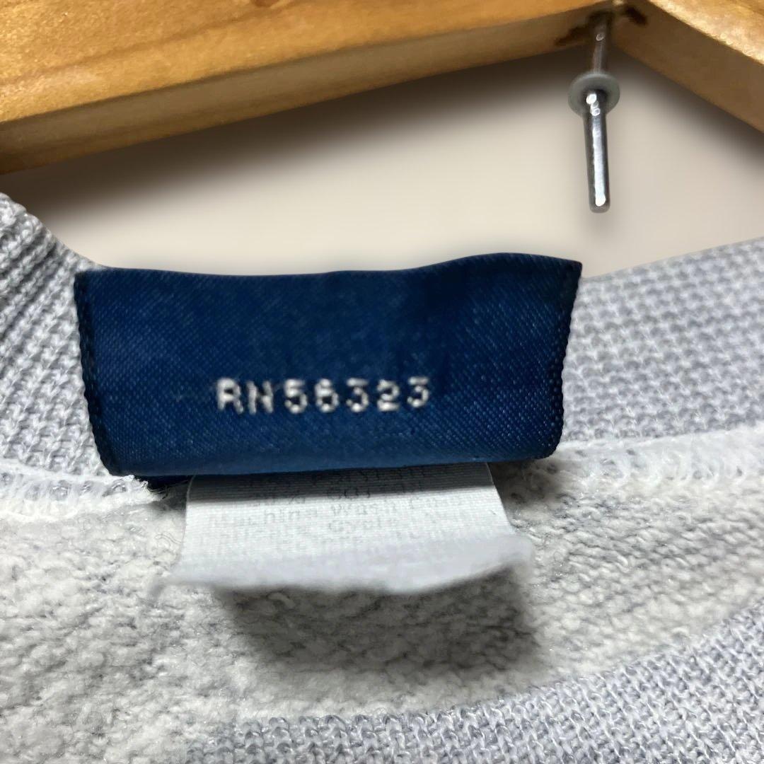 80s 紺タグ US古着 NIKE/ナイキ ヴィンテージスウェット L グレー