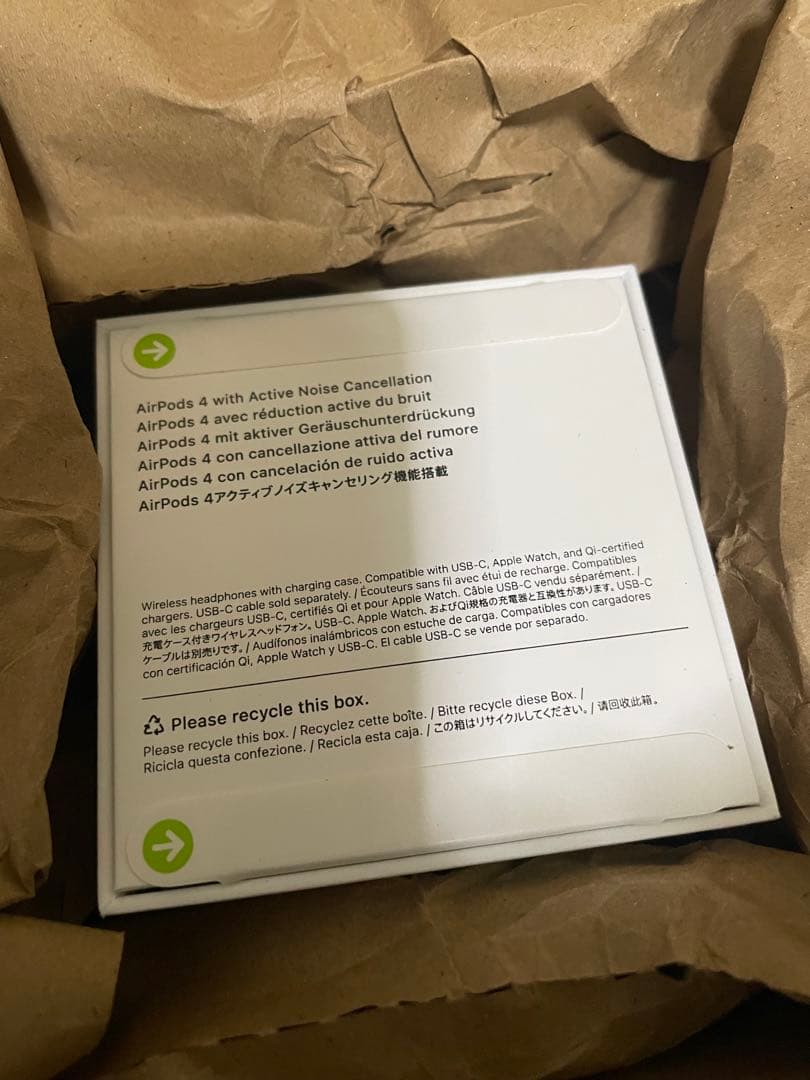 エアーポッズ4 新品未開封ノイズキャンセル搭載 明日発送！