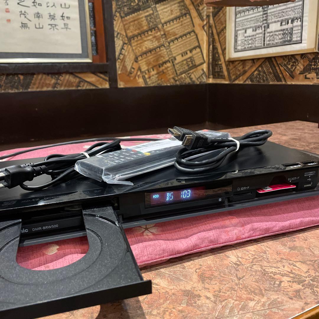 パナソニックDMR-BRW500 y.tです！