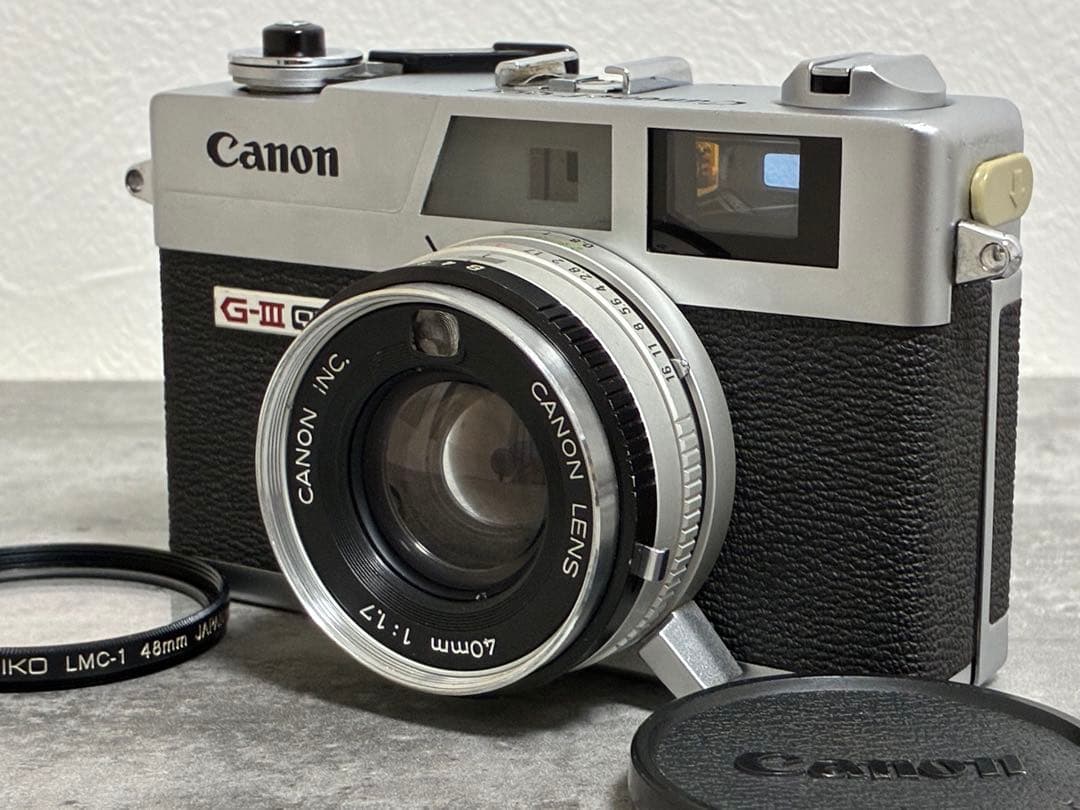 ⭐️美品⭐️モルト交換済⭐️キャノン Canon Canonet QL17 Giii