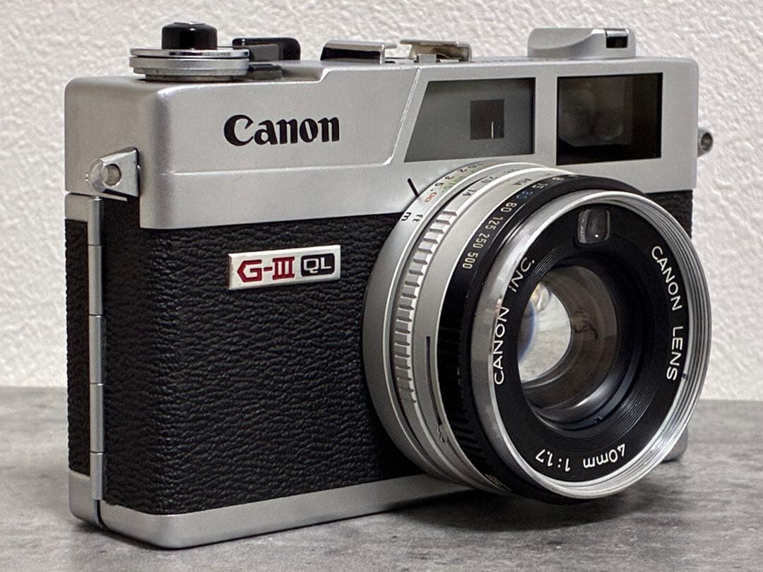 ⭐️美品⭐️モルト交換済⭐️キャノン Canon Canonet QL17 Giii