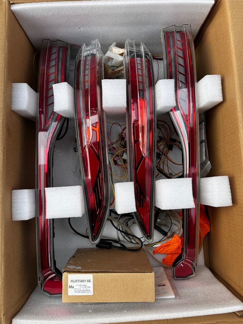 80系ハリアークリアテールランプ