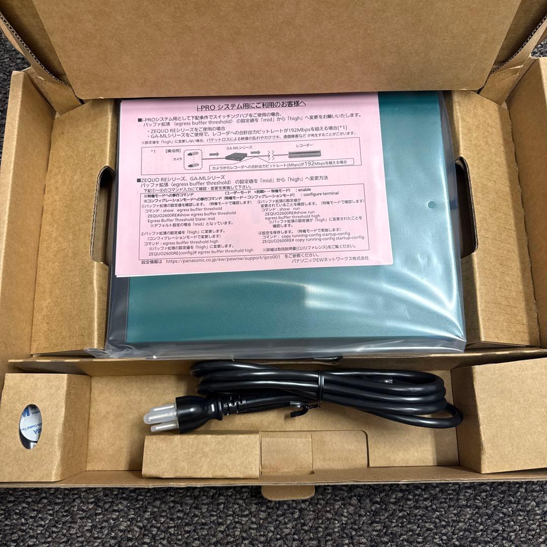 新品　パナソニックEWネットワークス GA-ML4TPoE+　PN260493N