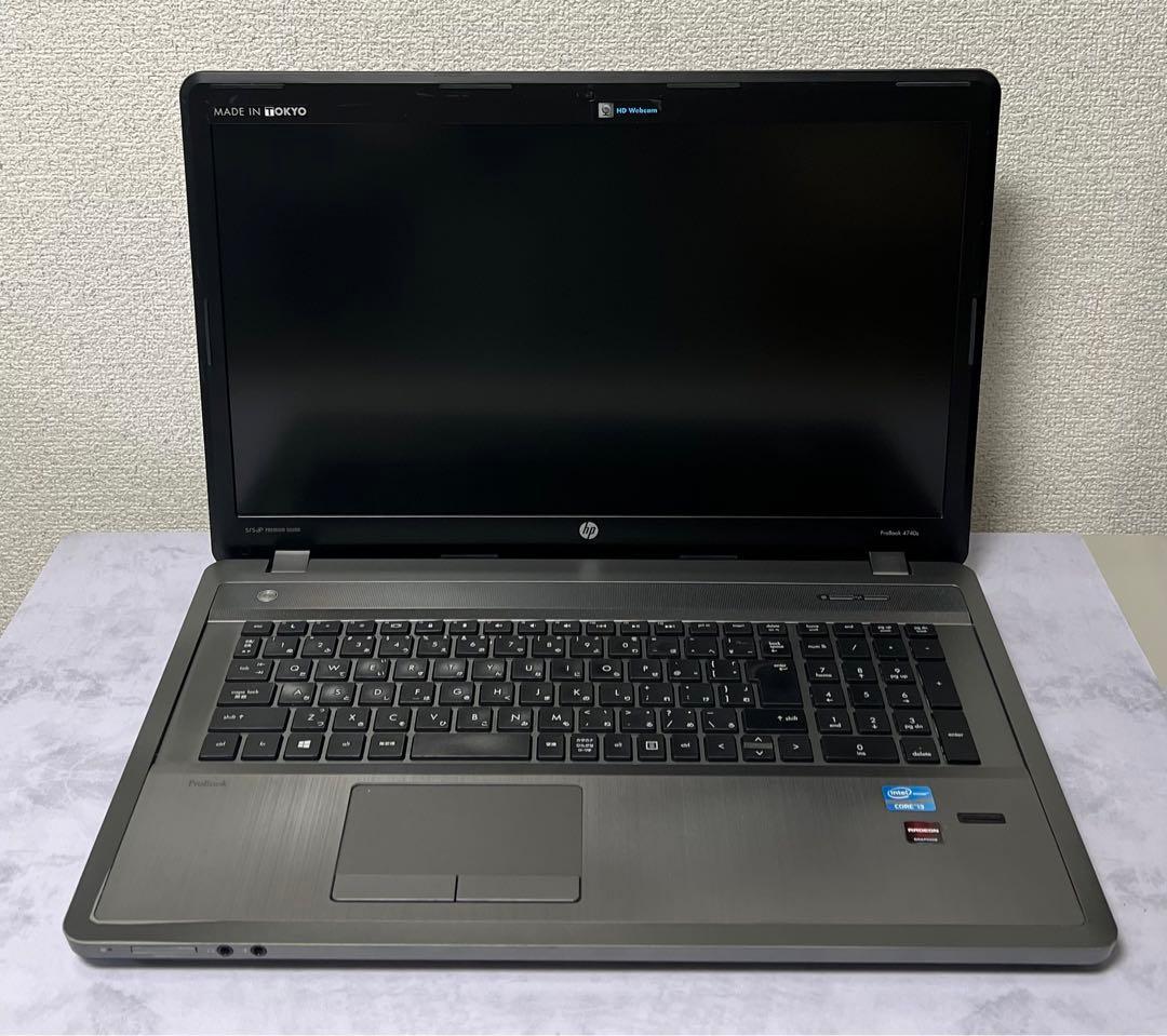 HP ProBook 4740s Core i3 3110M ノートパソコン