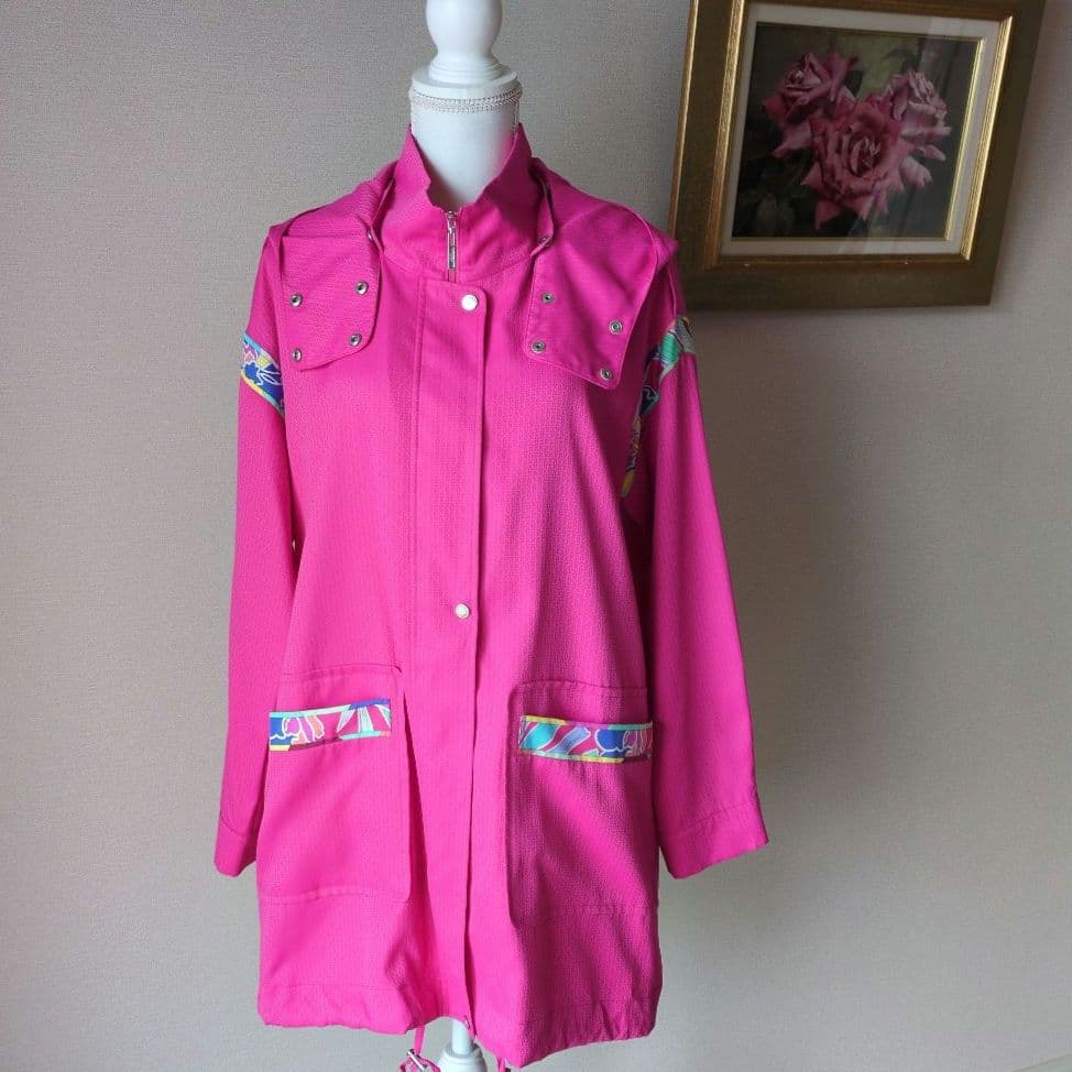 ★未使用に近い★レオナールスポーツ　軽量ブルゾン42 ゆったりめ