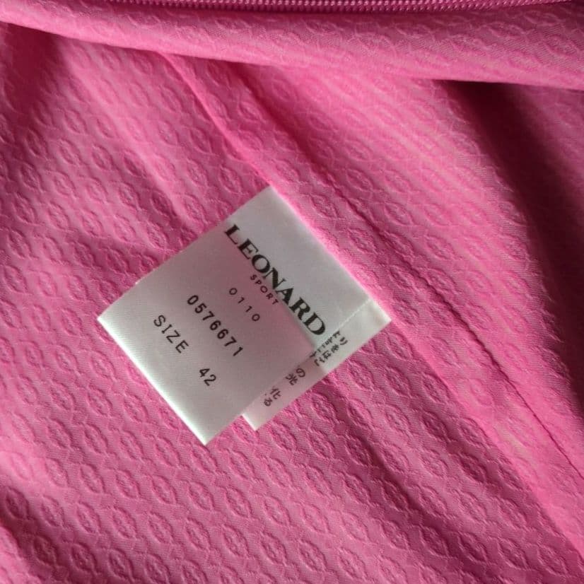 ★未使用に近い★レオナールスポーツ　軽量ブルゾン42 ゆったりめ