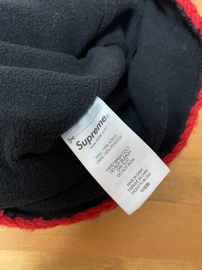 美品Supreme ダイヤモンドビーニー