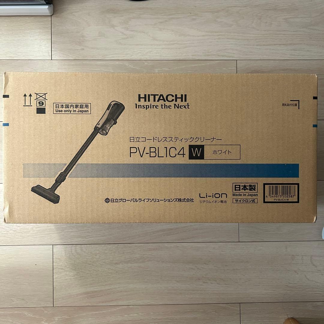 HITACHI 掃除機 コードレススティッククリーナー PV-BL1C4 日立