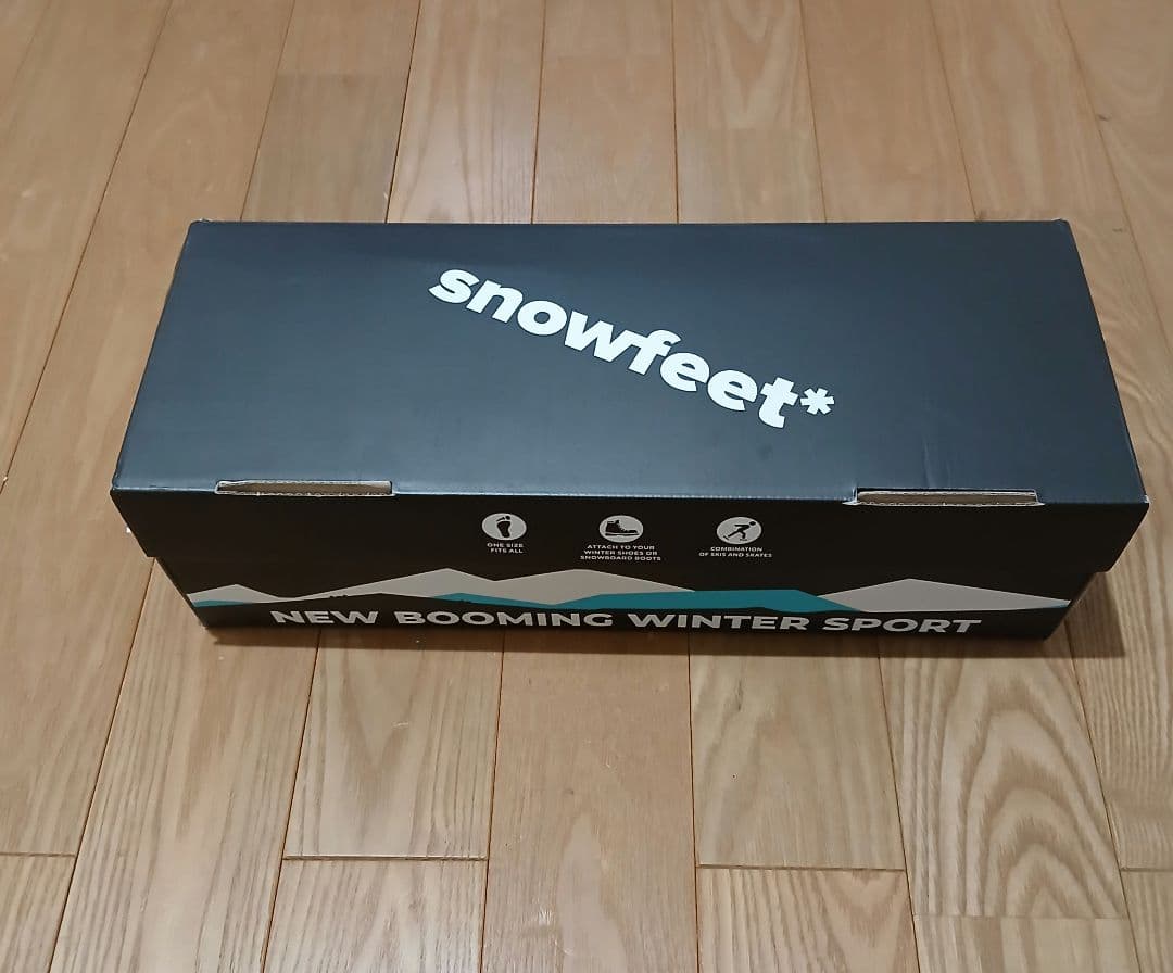 正規品　feet 　スノーフィート　黒