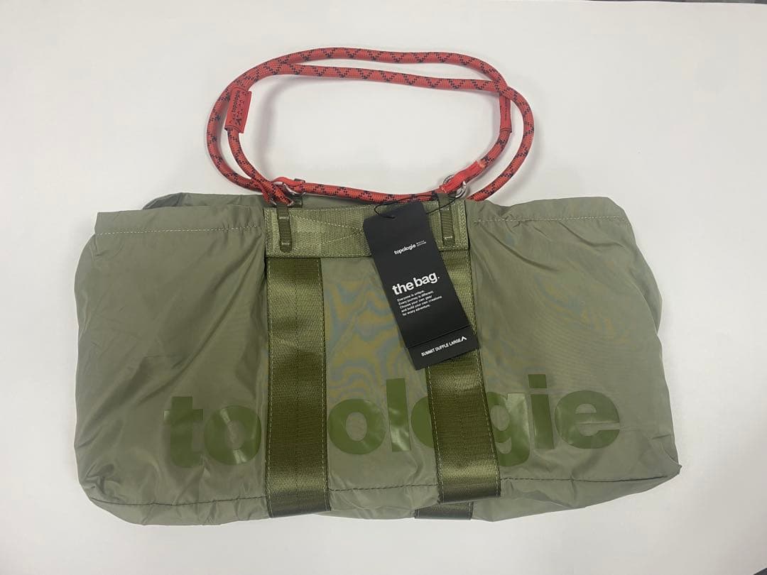 Topologie トポロジー ボストンバッグ 大容量トートバッグ　カーキ