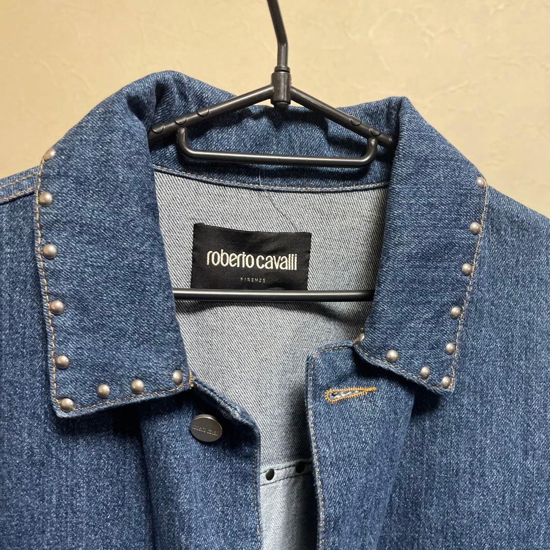 roberto cavalli デニムジャケット メンズ