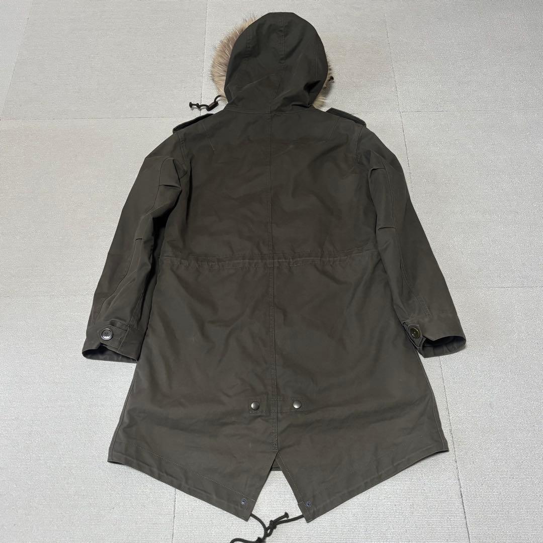 リチウムオム　OLMETEX モッズコート　ラクーンファー