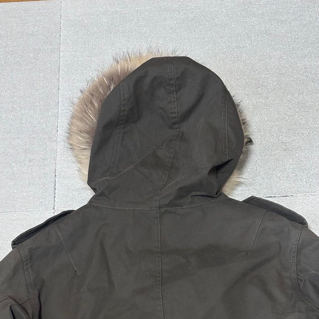 リチウムオム　OLMETEX モッズコート　ラクーンファー