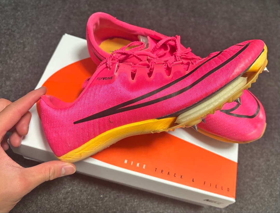 Nike エアズーム マックスフライ ピンク【26.5cm】極美品 maxfly