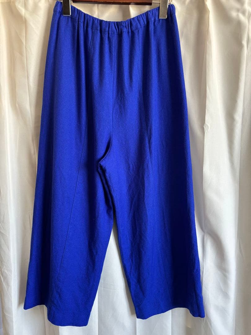 フィルデフェール◇ FIL DE FER ウール レーヨン ジョーゼットパンツ