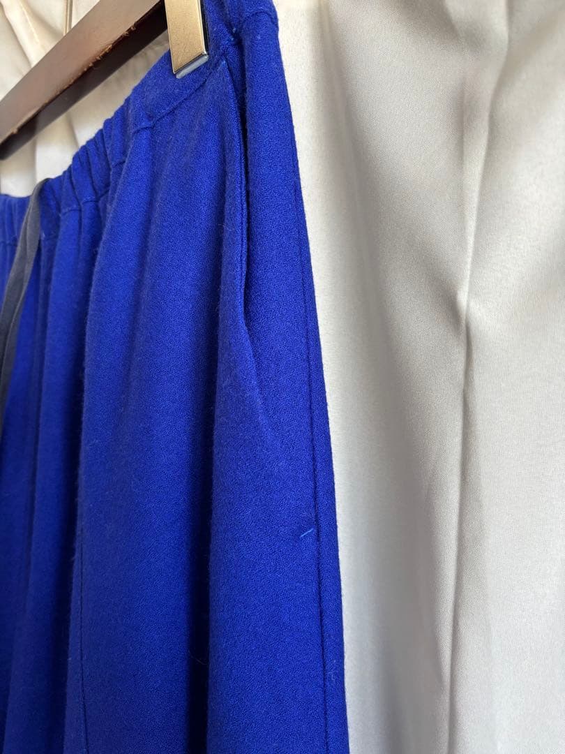 フィルデフェール◇ FIL DE FER ウール レーヨン ジョーゼットパンツ