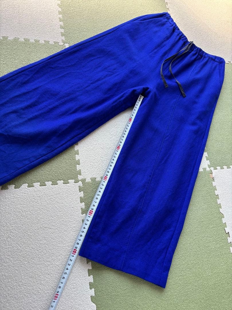 フィルデフェール◇ FIL DE FER ウール レーヨン ジョーゼットパンツ