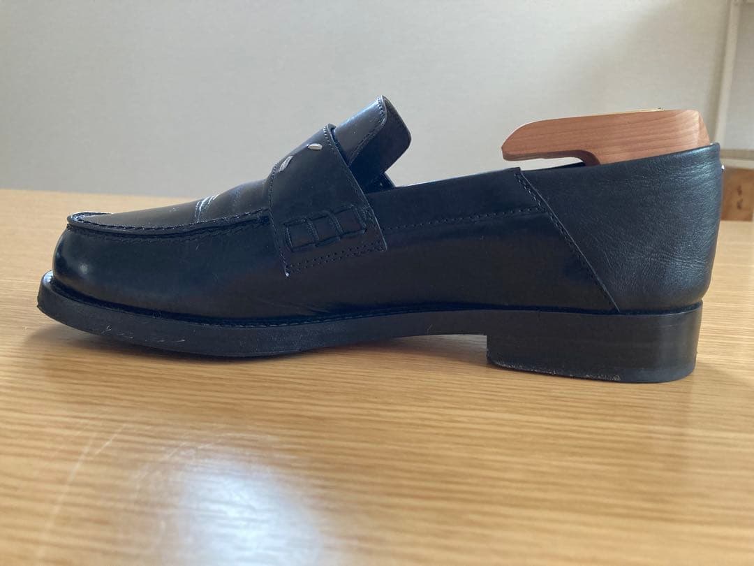 あんしん鑑定◎マルジェラローファー /黒 /普段23.5着用でちょうどのサイズ