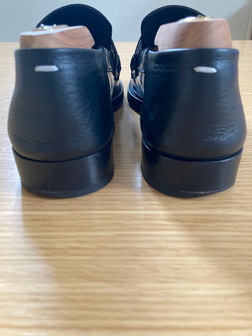 あんしん鑑定◎マルジェラローファー /黒 /普段23.5着用でちょうどのサイズ