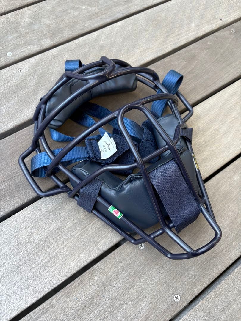 【新品未使用】ミズノ軟式用キャッチャー防具3点＋ヘルメット付き　収納袋付き