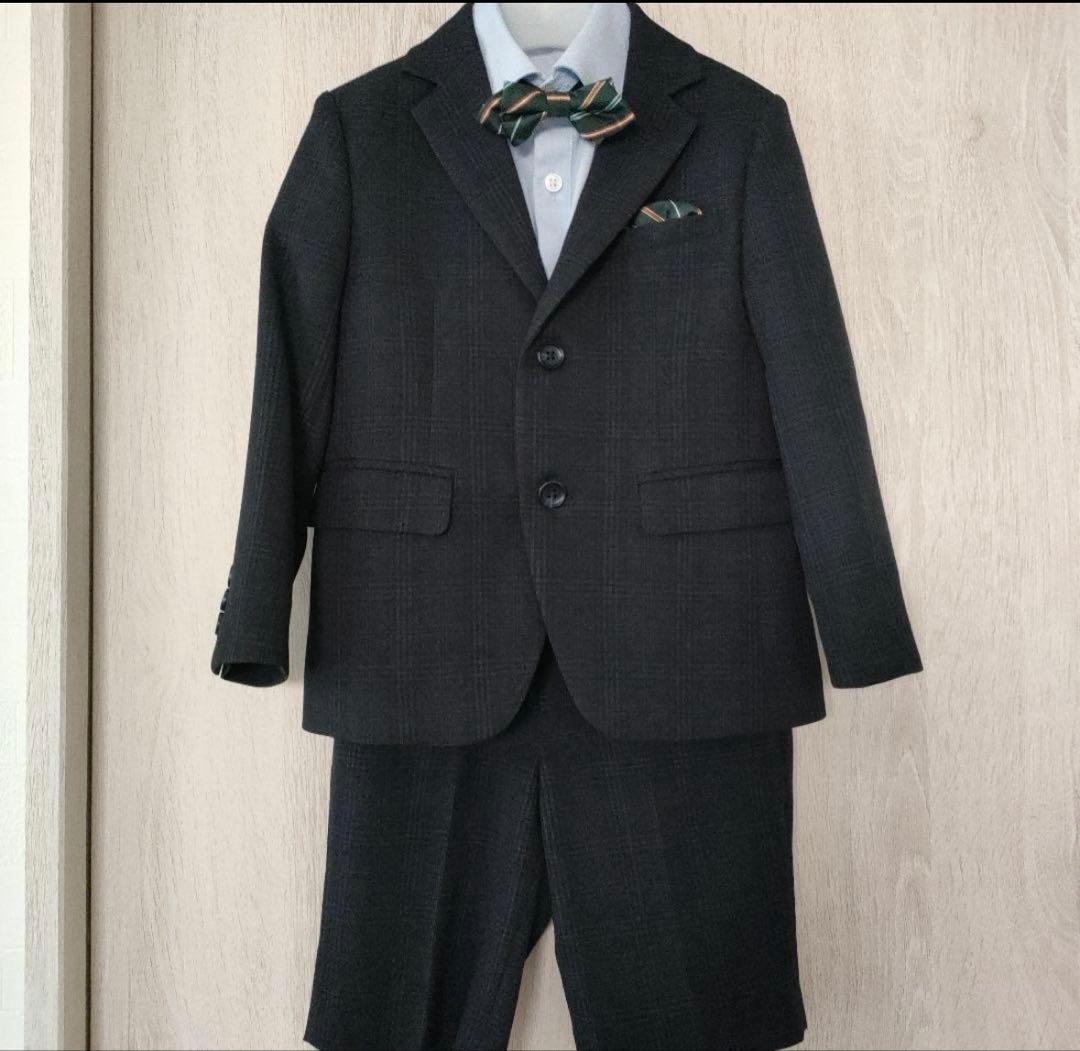 ビーミングバイビームス入学式セレモニースーツ　美品５点セット110センチ