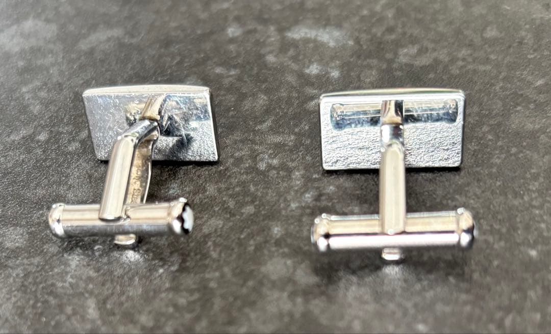 MONTBLANC ステンレスカフリンクス
