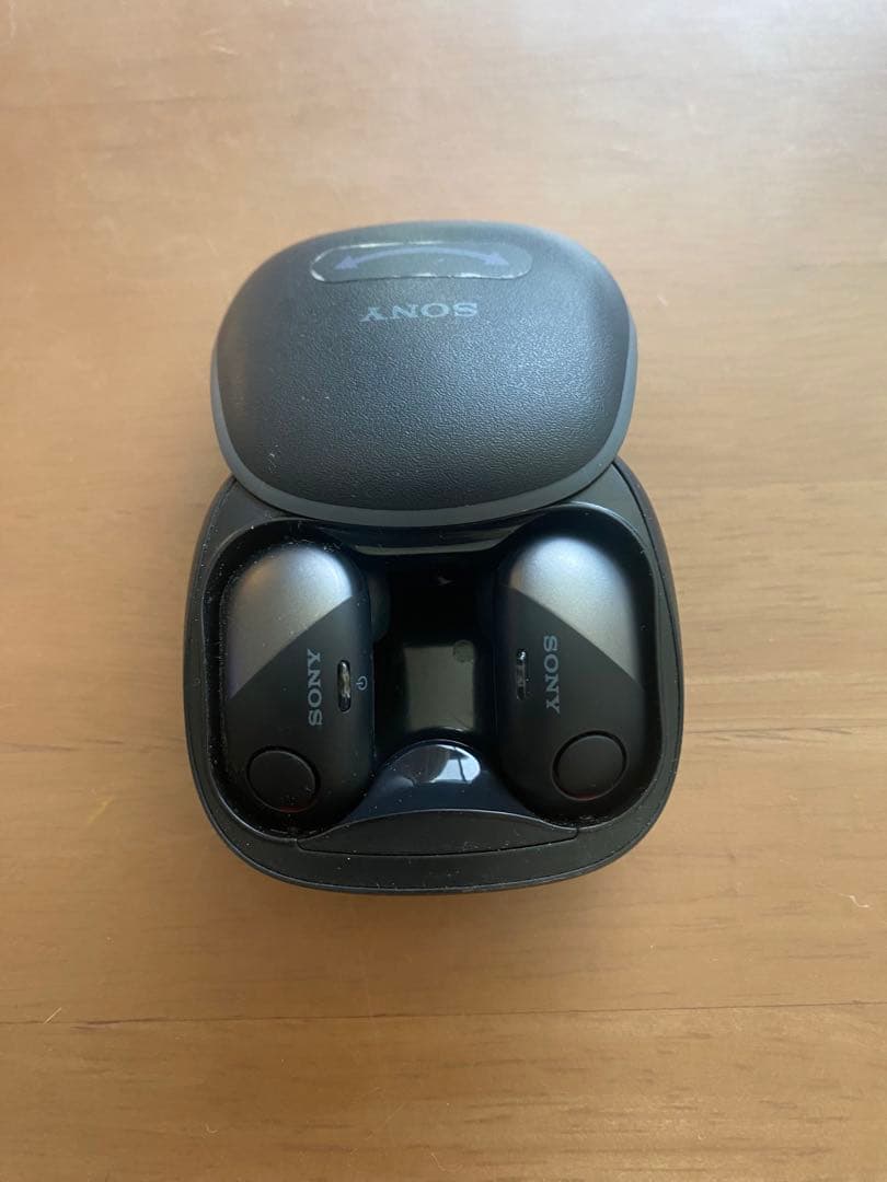 SONY WF-SP700N(B) ワイヤレスイヤホン　ソニー　スポーツ