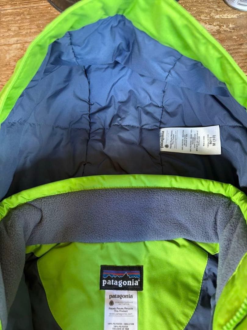 パタゴニア 子ども用(キッズ)スキーウェア　スノージャケット　スキーパンツ