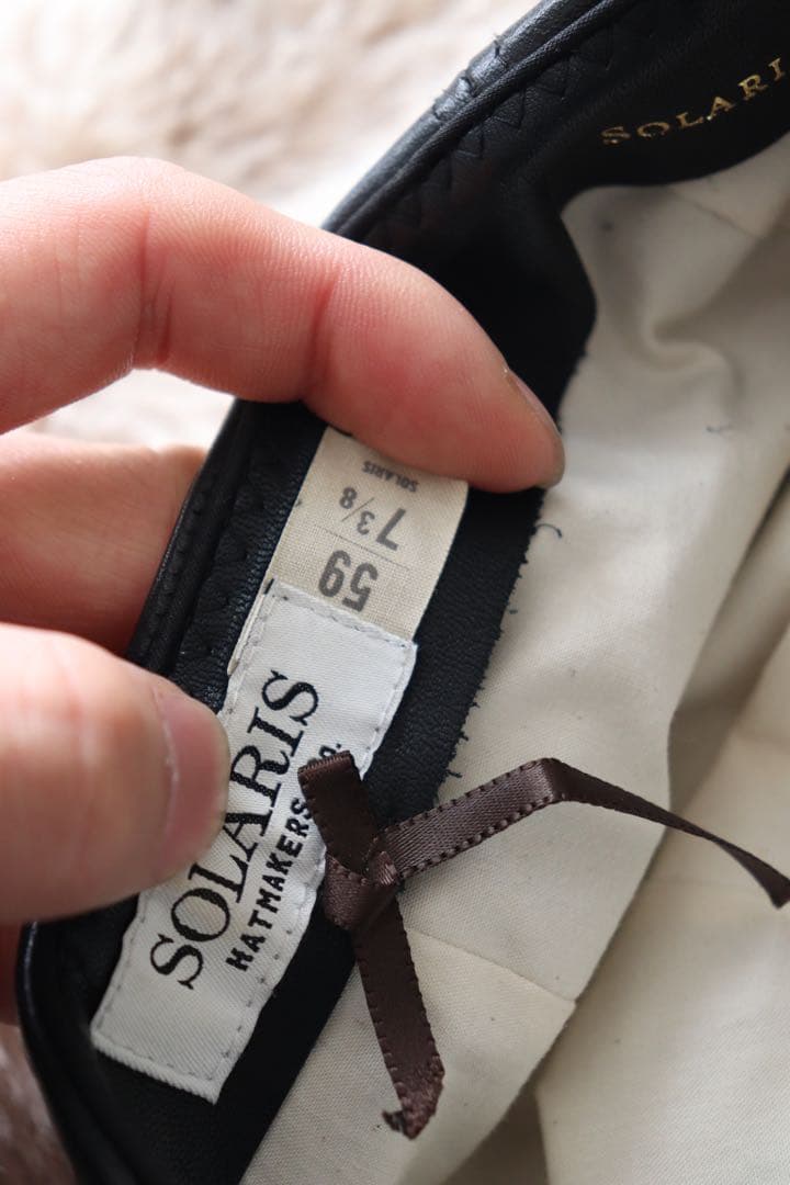 solaris キャスケット kijima auralee comoli レザー