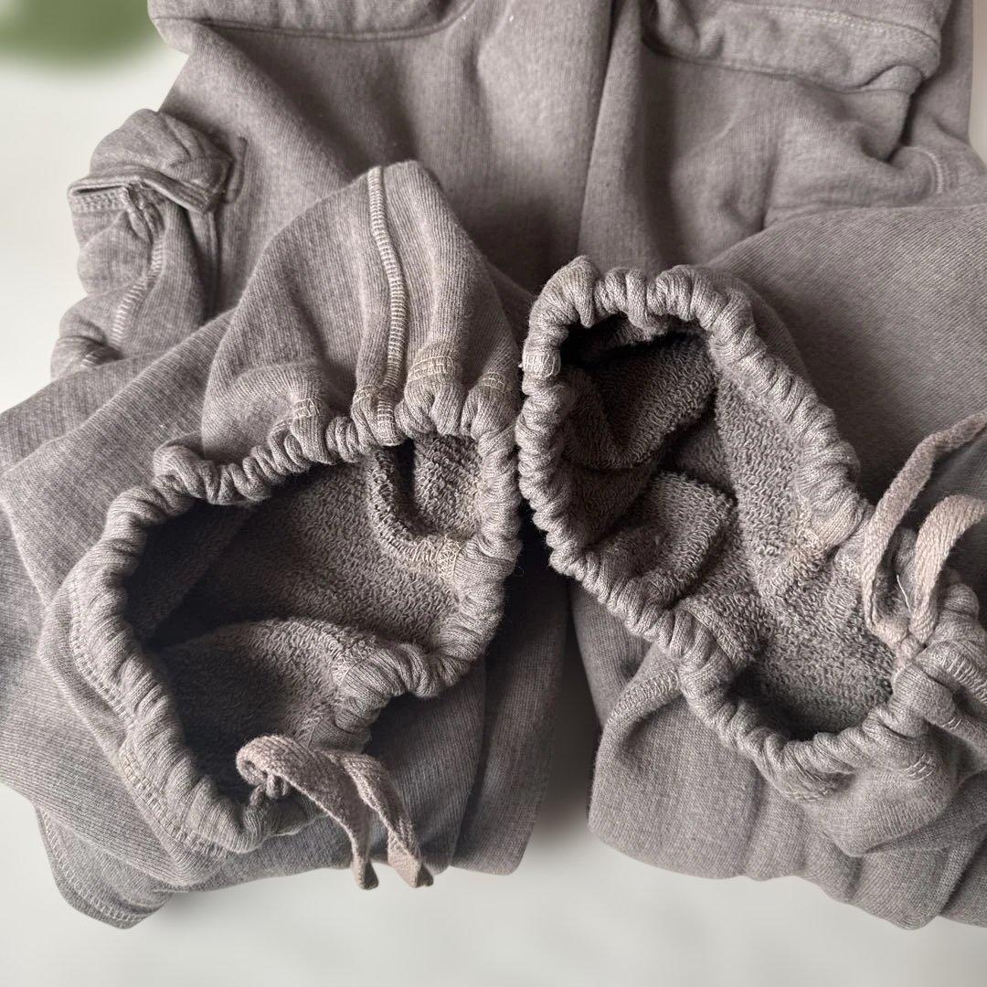 【K】goa ゴア ワークパンツ カーゴパンツ リアルファー付き カーキ系