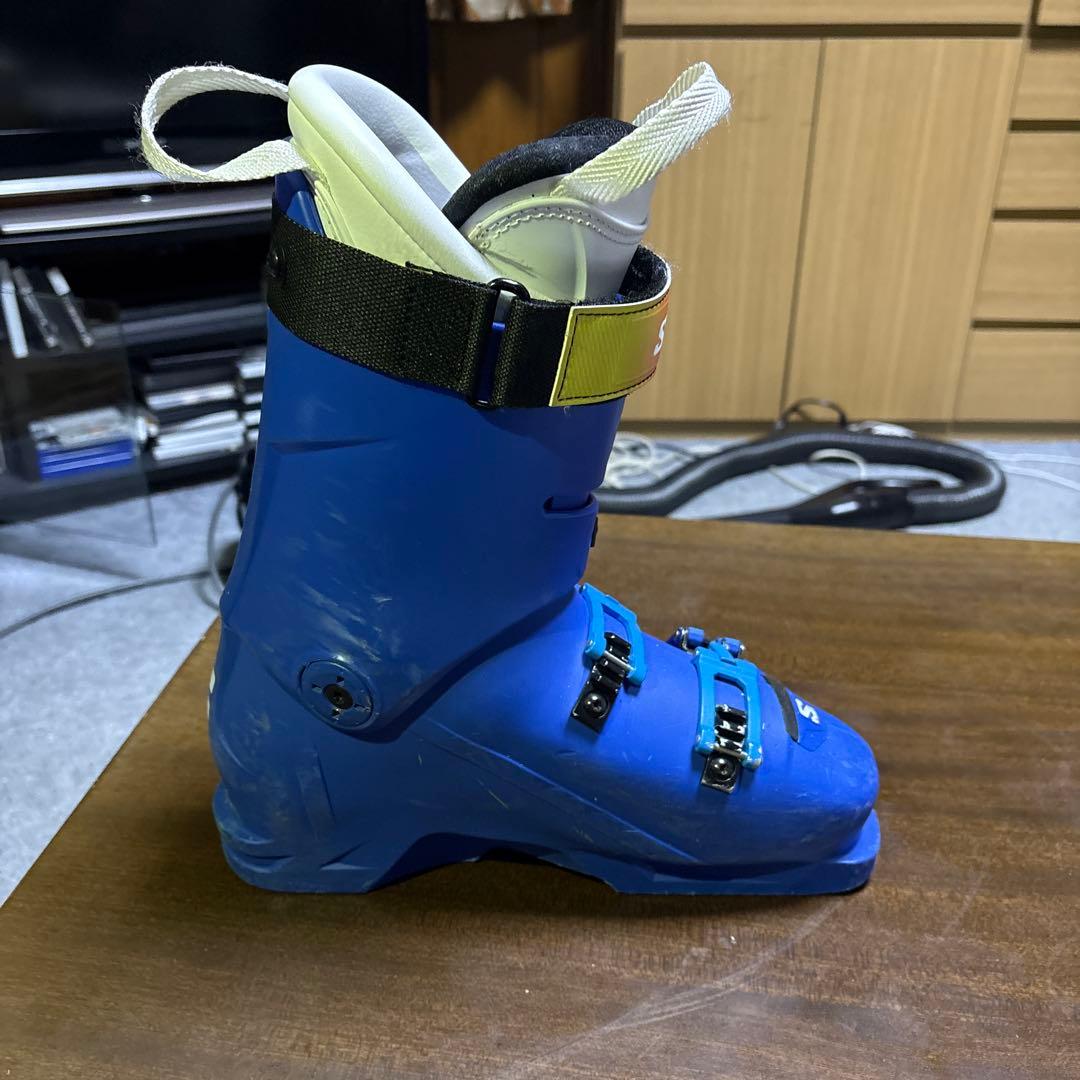 SALOMON S/RACE 90 26.5 中古ブーツ　青