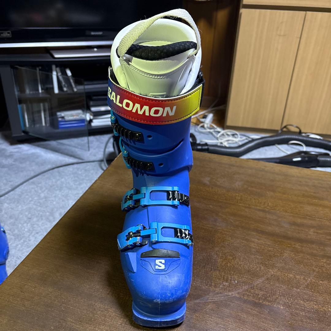 SALOMON S/RACE 90 26.5 中古ブーツ　青