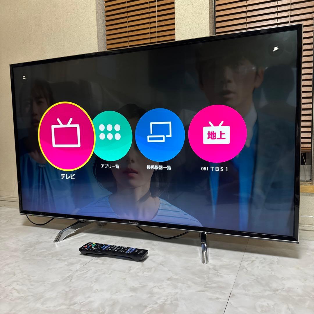 Panasonic 49V型 4K液晶テレビ VIERA豊富ネットコンテンツ内蔵